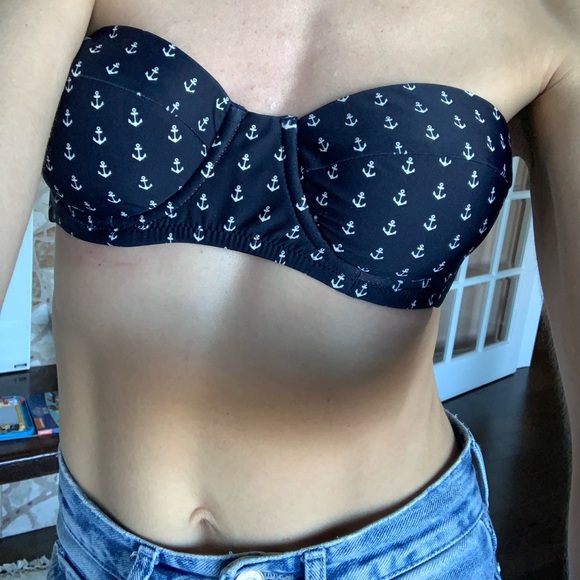 J. Crew nautical bandeau top - Picture 7 of 9